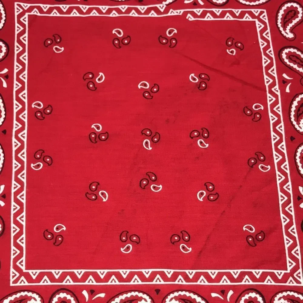 VTG, 4 Ps, BANDAS GUARANTEED FAST COLOR ALL COTTON RN 14193 UNISEX SZ, 18X16